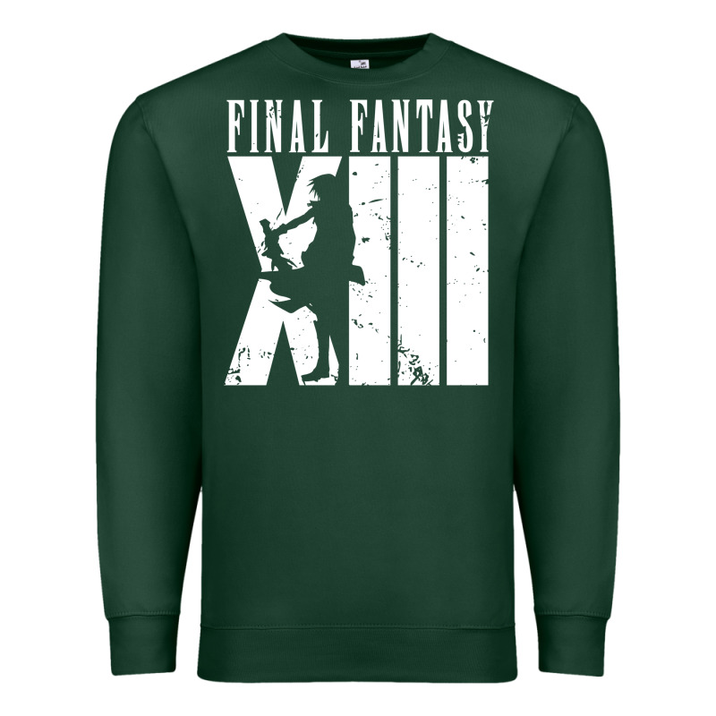 Final Fantasy Xiii Lightning White Premium Sweatshirt by lanVoArt | Teevron