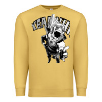 Antique Gold present mic screaming Premium Sweatshirt - lanVoArt