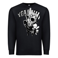 Black present mic screaming Premium Sweatshirt - lanVoArt