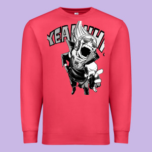 Present Mic Screaming Premium Sweatshirt Designed By Lanvoart
