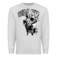 Dove Grey present mic screaming Premium Sweatshirt - lanVoArt