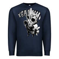 Navy present mic screaming Premium Sweatshirt - lanVoArt