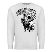 Oatmeal Heather present mic screaming Premium Sweatshirt - lanVoArt