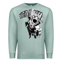 Seafoam present mic screaming Premium Sweatshirt - lanVoArt