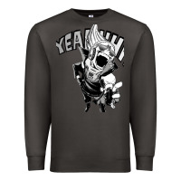 Smoke present mic screaming Premium Sweatshirt - lanVoArt