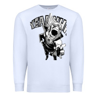 White present mic screaming Premium Sweatshirt - lanVoArt