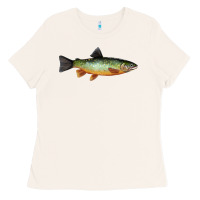Bone Greenback Cutthroat Trout Fish Ladies Tee - RanaPortraitStore