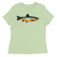 Matcha Greenback Cutthroat Trout Fish Ladies Tee - RanaPortraitStore