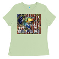 Matcha 4th of July Western Reel Cool Dad Bass Ladies Tee - LillyAllenDesigns
