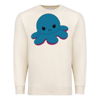Sandshell angry blue moody reversible octopus Premium Sweatshirt - lanVoArt