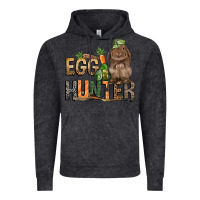 Vintage Arctic Egg hunter with rabbit Easter Day Vintage Hoodie - HowdyJamesFarm