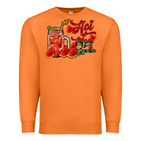 Carrot hot mom summer watermelon Premium Sweatshirt - RacoonDesign