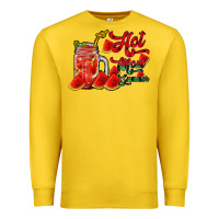 Lemon hot mom summer watermelon Premium Sweatshirt - RacoonDesign