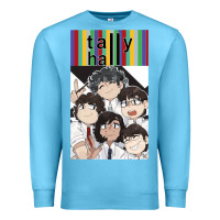 Ocean Blue tally hall anime Premium Sweatshirt - lanVoArt