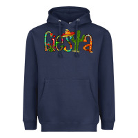 Navy fiesta Heavyweight Hoodie - RacoonDesign