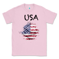 Bubblegum Pink USA Classic Tee - Bettercallsaul