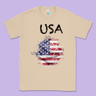 Usa Classic Tee Designed By Bettercallsaul