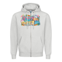 Happy Easter Zipper Hoodie | Teevron