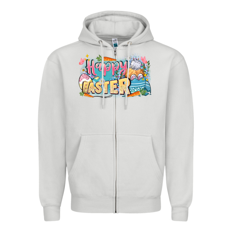 Happy Easter Zipper Hoodie by LillyAllenDesigns | Teevron