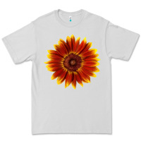 Dove Grey Little Becka Sunflower Premium Tee - LillyAllenDesigns