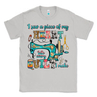 Moon Dust i sew a piece of my heart into every quilt i make Classic Tee - RanaPortraitStore