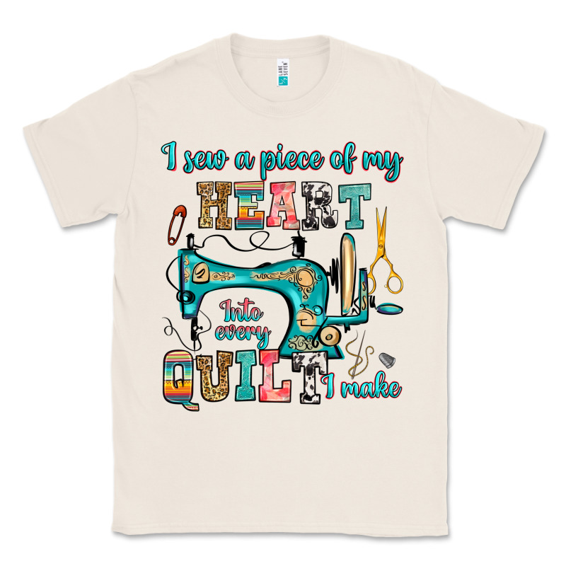 I Sew A Piece Of My Heart Into Every Quilt I Make Classic Tee by RanaPortraitStore | Teevron