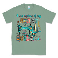 Sage i sew a piece of my heart into every quilt i make Classic Tee - RanaPortraitStore