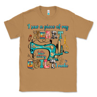 Toasted Coconut i sew a piece of my heart into every quilt i make Classic Tee - RanaPortraitStore