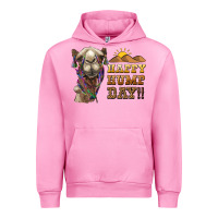 Fuchsia Pink happy hump day camel Urban Hoodie - BarkalooDesign