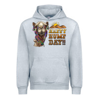 Heather Grey happy hump day camel Urban Hoodie - BarkalooDesign