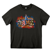 Asphalt Patriotic Mama Heavy Core Tee - BundleAndBundleShop