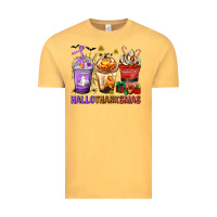 Vintage Mustard hallothanksmas coffee cups Vintage Tee - texasbilliewilder