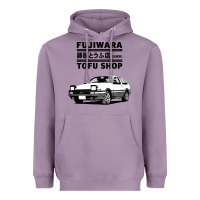Lavender initial d fujiwara tofu shop ae86 manga Heavyweight Hoodie - lanVoArt