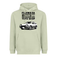 Initial D Fujiwara Tofu Shop Ae86 Manga Heavyweight Hoodie | Teevron