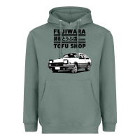 Sage initial d fujiwara tofu shop ae86 manga Heavyweight Hoodie - lanVoArt
