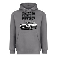 Storm initial d fujiwara tofu shop ae86 manga Heavyweight Hoodie - lanVoArt
