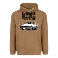 Toasted Coconut initial d fujiwara tofu shop ae86 manga Heavyweight Hoodie - lanVoArt