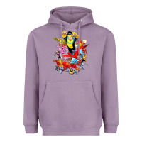 Lavender invincible and friend hero art Heavyweight Hoodie - lanVoArt