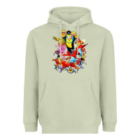 Matcha invincible and friend hero art Heavyweight Hoodie - lanVoArt
