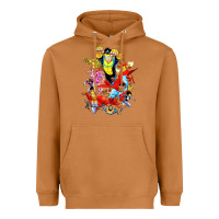 Meerkat invincible and friend hero art Heavyweight Hoodie - lanVoArt