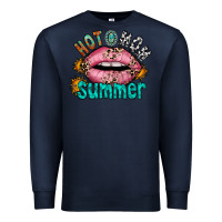 Navy hot mom summer Premium Sweatshirt - RacoonDesign