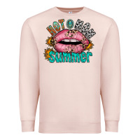 Pale Pink hot mom summer Premium Sweatshirt - RacoonDesign