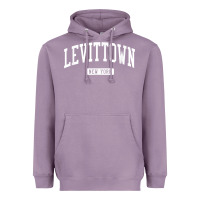 Lavender levittown new york ny vintage athletic sports design t shirt Heavyweight Hoodie - lanVoArt