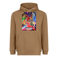 Toasted Coconut bakugan Heavyweight Hoodie - lanVoArt