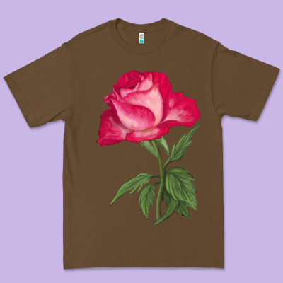 Love At First Sight Rose Premium Tee Designed By Lillyallendesigns