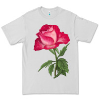 Dove Grey Love At First Sight Rose Premium Tee - LillyAllenDesigns