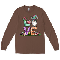 Chestnut easter gnome easter bunny gnome Long Sleeve Tee - Jasminsmagicworld