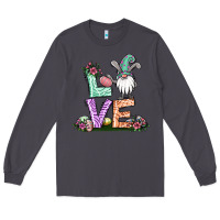 Smoke easter gnome easter bunny gnome Long Sleeve Tee - Jasminsmagicworld
