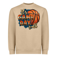 It's Game Day Y'all Basketball Heavyweight Sweatshirt | Teevron