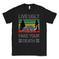 Black Lıve Ugly Fake Your Death Classic Tee - Bettercallsaul